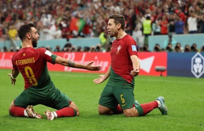 هدف البرتغال الخامس أمام سويسرا في كأس العالم