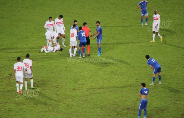 جماهير الزمالك تنتقد الإدارة رغم ثلاثية سموحة (فيديو)الإثنين 13/فبراير/2023 - 10:31 م
وجهت جماهير الزمالك، انتقادات لإدارة النادي خلال تواجدها في مدرجات استاد برج العرب، رغم الفوز على سموحة بثلاثية نظيفة في المباراة التي جمعتهما ضمن الجولة الـ18 من الدوري الممتاز.