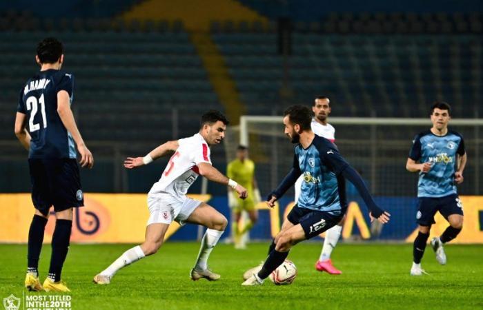 التعادل السلبي يحسم مباراة بيراميدز ضد الزمالك