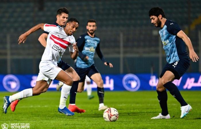 التعادل السلبي يحسم مباراة بيراميدز ضد الزمالك