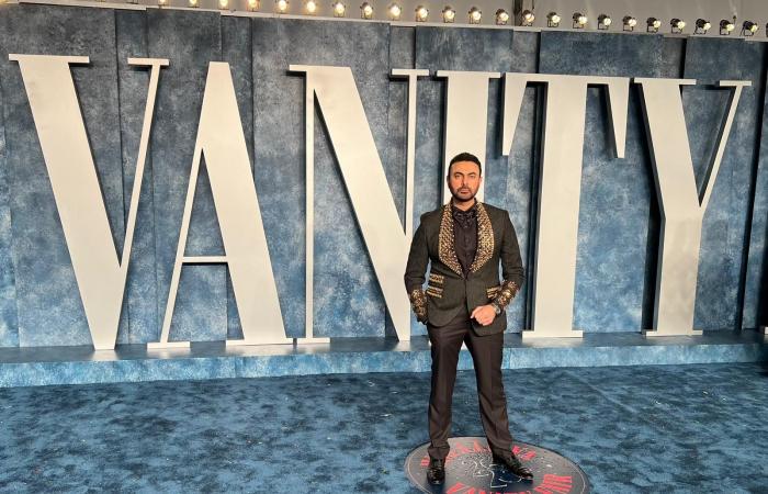 محمد كريم فى حفل VANITY FAIR OSCAR PARTY بعد توزيع جوائز الأوسكار