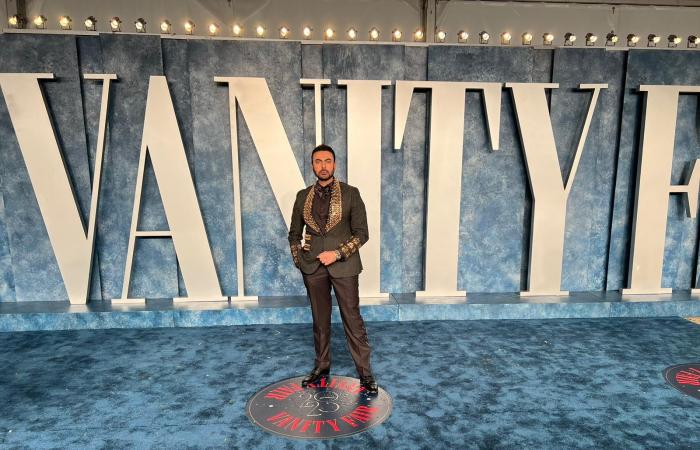 محمد كريم فى حفل VANITY FAIR OSCAR PARTY بعد توزيع جوائز الأوسكار