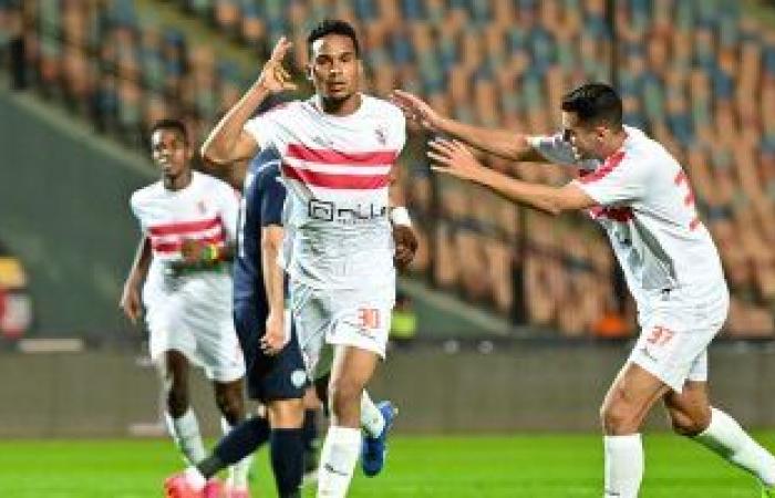 أهداف مباراة الزمالك وسيراميكا اليوم فى الدورى