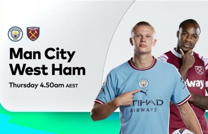 متى موعد مباراة مانشستر سيتي ضد وست هام يونايتد Manchester City vs West Ham في الدوري الإنجليزي الممتاز 2023.. وما هي القنوات الناقلة؟