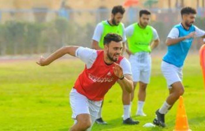 صلاح محسن يبدأ التأهيل فى تدريبات سيراميكا عقب الإصابة فى العضلة الخلفية