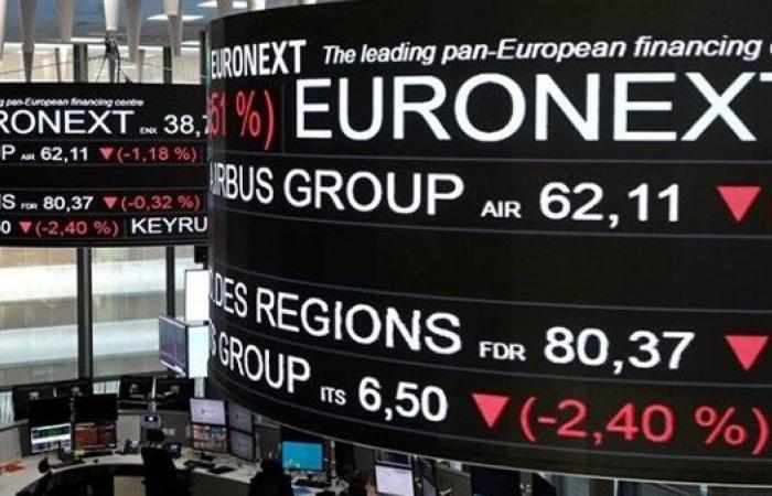 الأسهم الأوروبية تنخفض بالختام مع تراجع سهم سوسيتيه جنرال