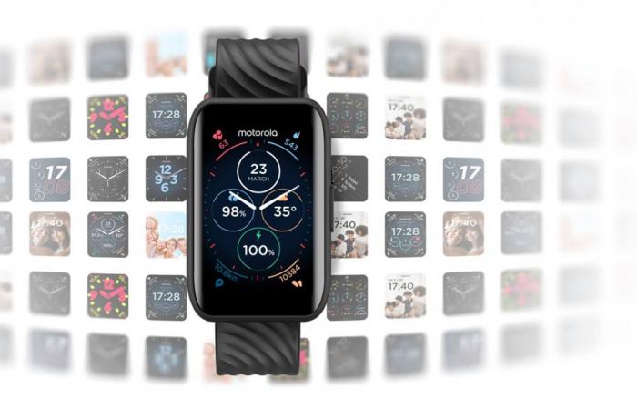 موتورولا تعلن عن ساعة Moto Watch 40 الذكية بسعر 65 دولار