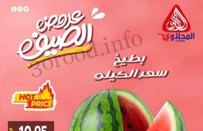 عروض المحلاوى ماركت من 21 مايو حتى 25 مايو 2024 عروض الصيف