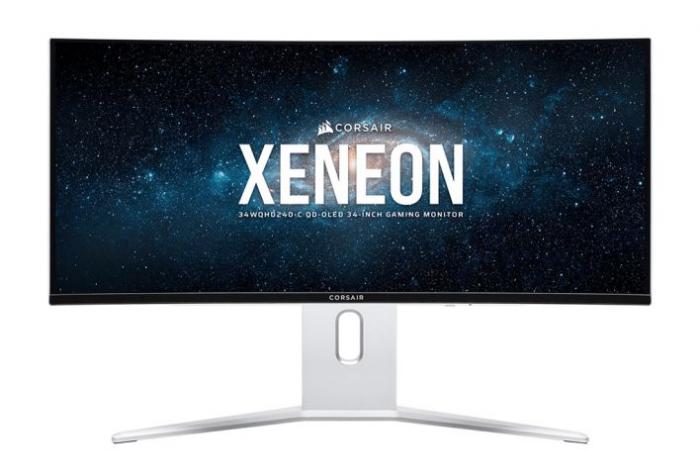 Corsair تكشف عن شاشة الألعاب Xeneon 34WQHD240-C بمعدل تحديث 240 Hz