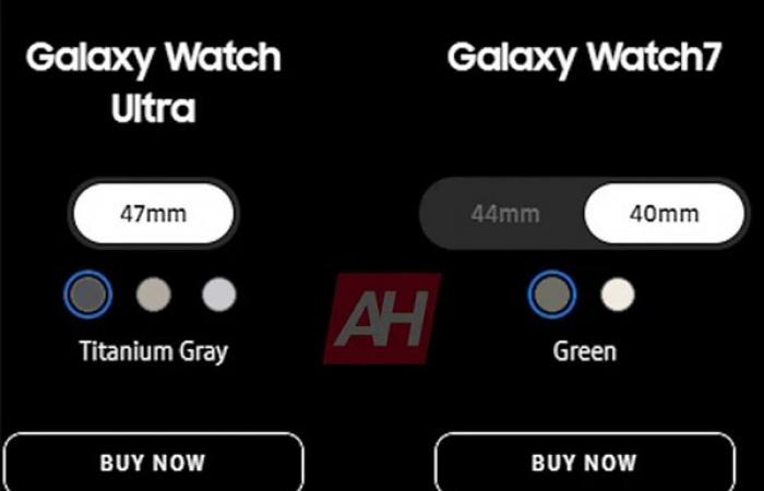تفاصيل مواصفات ساعات Galaxy Watch7 وGalaxy Watch Ultra المرتقبة