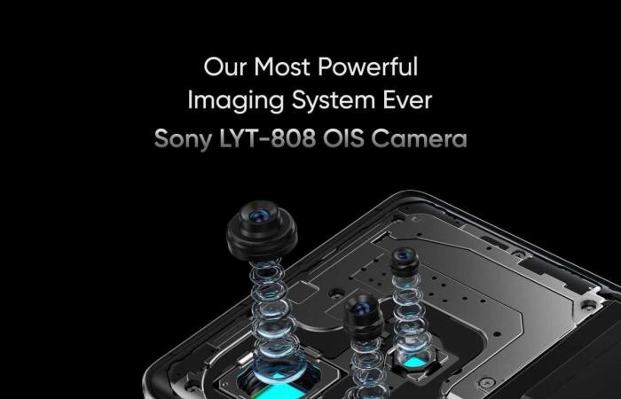 ‏Realme تؤكد تفاصيل كاميرا وشاشة هاتف GT6
