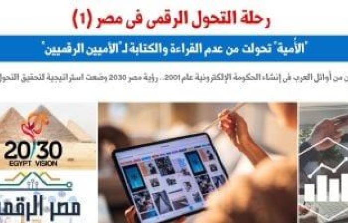 رحلة التحول الرقمى فى مصر للقضاء على "الأمية الرقمية".. برلماني