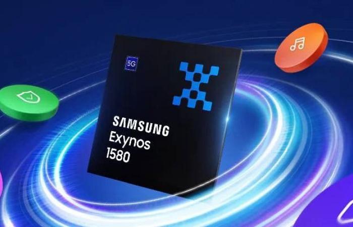 سامسونج تكشف النقاب عن رقاقة Exynos 1580 بدقة تصنيع 4 نانومتر