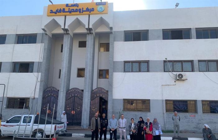 جامعة القناة تطلق حملة للتوعية الصحية بمراكز الإسماعيلية (صور)السبت 02/نوفمبر/2024 - 01:19 م
في إطار الجهود التي تقوم بها جامعة قناة السويس عبر الأنشطة المختلفة التي تقدمها لمحافظات إقليم القناة وسيناء