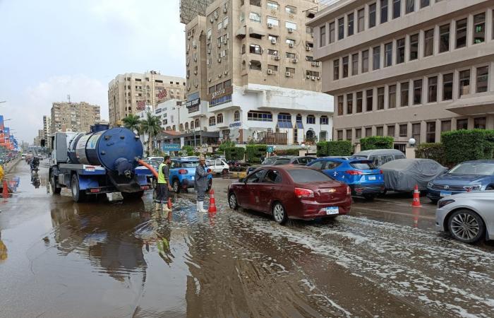 القاهرة والجيزة لمياه الشرب: تعامل فورى مع الأمطار واستمرار انتشار المعدات