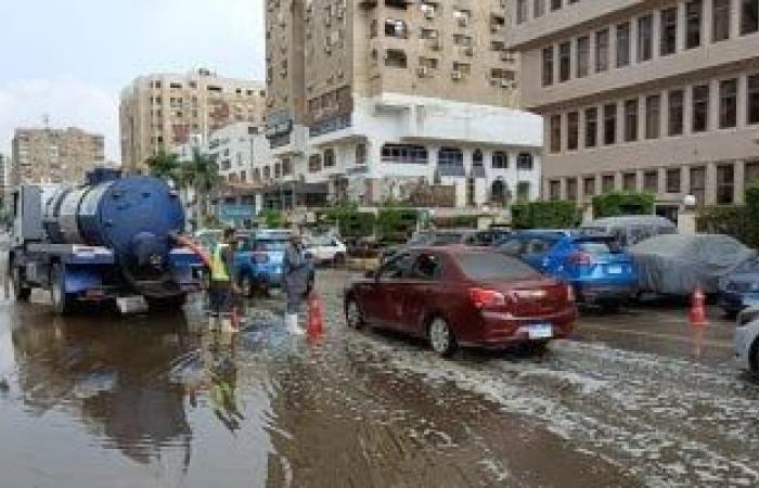 القاهرة والجيزة لمياه الشرب: تعامل فورى مع الأمطار واستمرار انتشار المعدات