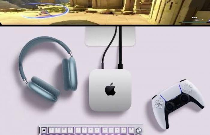 أبل تروج لجهاز Mac mini الجديد كبديل لـ PS5 Pro بفضل شريحة M4