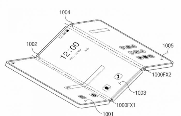 تسريبات مصورة توضح رؤية سامسونج في تصميم هاتفها ثلاثي الطي