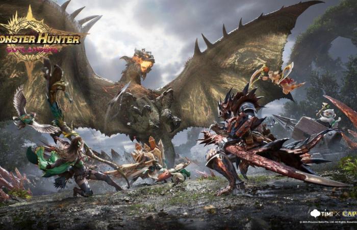 إطلاق لعبة Monster Hunter Outlanders على اندرويد وiOS