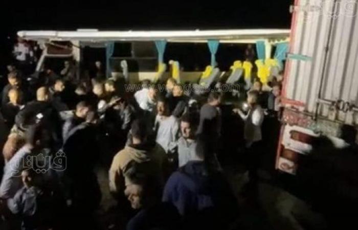 وصول 4 جثث ضحايا حادث طريق المطرية الجديد لمستشفى الزهور ببورسعيدالأربعاء 13/نوفمبر/2024 - 09:31 م
استقبلت مشرحة مستشفى الزهور، أحد مستشفيات هيئة الرعاية الصحية التابع لمنظومة التأمين الصحي الشامل في محافظة بورسعيد، 4 جثث لضحايا حادث تصادم أتوبيس مع سيارة نقل وسيارة أجرة