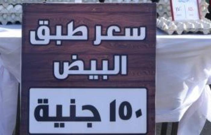 طبق البيض بـ150 جنيها بسوق اليوم الواحد فى مدينة نصر