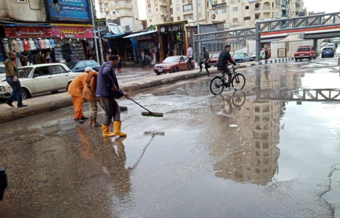 أمطار غزيرة على البحيرة.. وطوارئ تحسبا لسوء الأحوال الجوية.. فيديو وصور