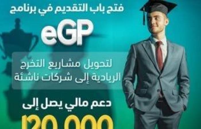 صندوق رعاية النوابغ يفتح باب التقديم في برنامج eGP لدعم مشاريع تخرج طلاب الجامعات