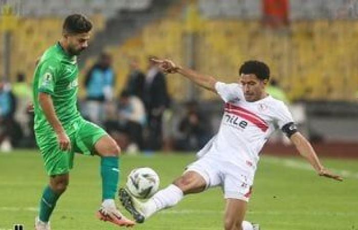 60 دقيقة.. استمرار التعادل السلبي بين الزمالك والمصري بالكونفدرالية