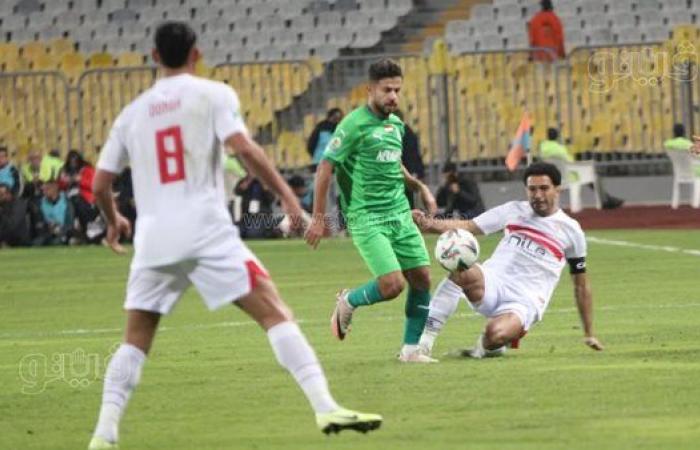 الزمالك يضغط لتسجيل هدف التقدم أمام المصري بعد مرور 60 دقيقة (صور)الأحد 15/ديسمبر/2024 - 07:21 م
يتعادل فريق الزمالك مع نظيره المصري البورسعيدي بنتيجة 0-0، بعد مرور 60 دقيقة من المباراة التي تجمع الفريقين باستاد الجيش ببرج العرب، في الجولة الثالثة لمباريات دور المجموعات لبطولة كأس الكونفدرالية الأفريقية. وفي الدقيقة 13 صوب نبيل عماد دونجا كرة قوية، ولكن جاءت جنب قائم محمود جاد حارس مرمى