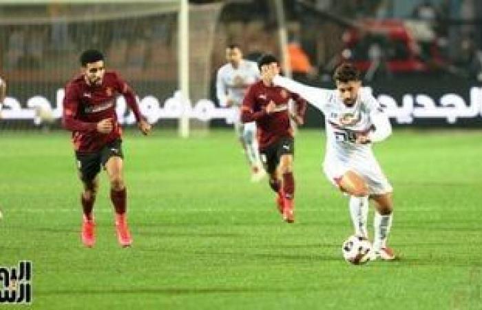 الزمالك يتعادل 1-1 مع سيراميكا فى الشوط الأول.. فيديو وصور