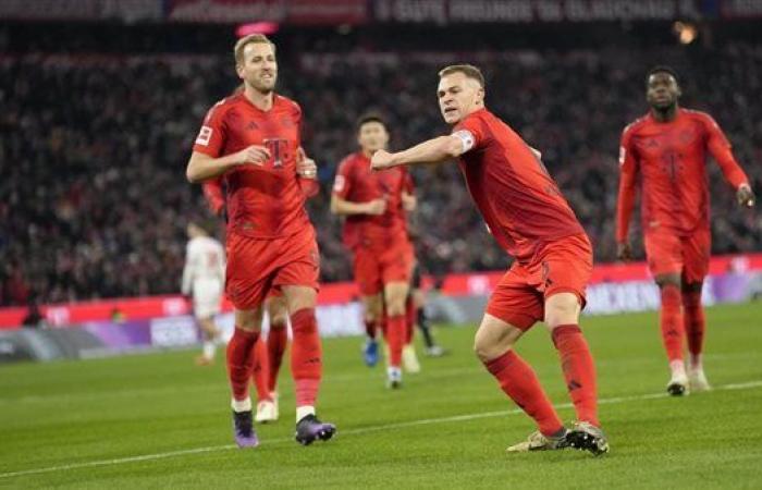 الدوري الألماني، بايرن ميونخ يتقدم على لايبزيج بثلاثية بالشوط الأول (صور)الجمعة 20/ديسمبر/2024 - 10:24 م
تقدم فريق بايرن ميونخ علي نظيره لايبزيج بثلاثة أهداف مقابل هدف في الشوط الأول من المباراة التي تجمعهما، اليوم، ضمن منافسات الجولة الخامسة عشرة من بطولة الدوري الألماني.