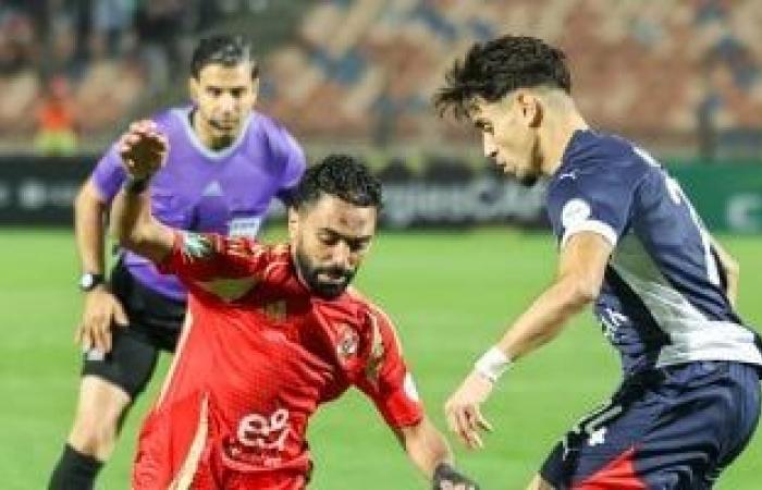 الأهلي يتقدم على شباب بلوزداد الجزائري 3 - 1 بعد مرور 60 دقيقة