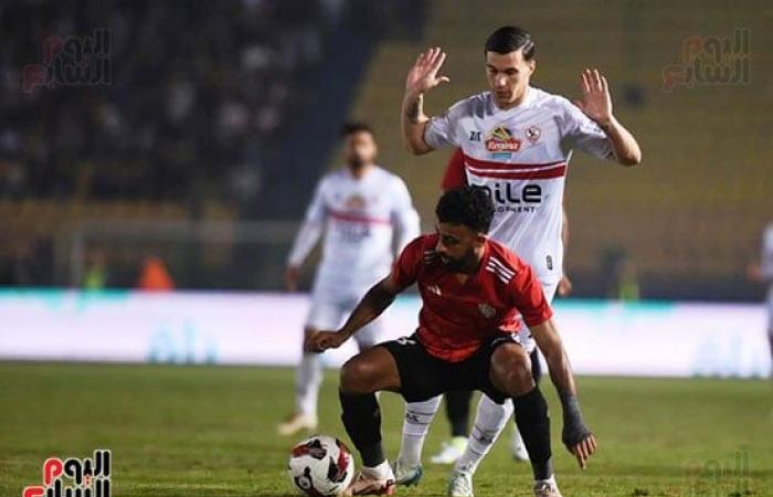 الطللائع يحرز هدف التعادل أمام الزمالك في الدقيقة 55 (2-2).. صور