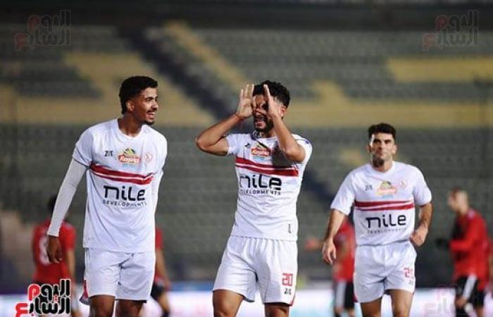 الطللائع يحرز هدف التعادل أمام الزمالك في الدقيقة 55 (2-2).. صور