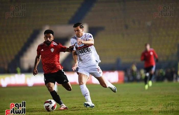 الطللائع يحرز هدف التعادل أمام الزمالك في الدقيقة 55 (2-2).. صور