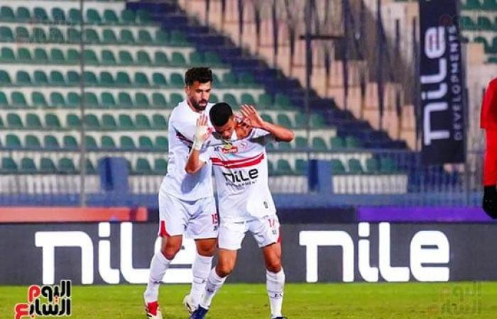 الطللائع يحرز هدف التعادل أمام الزمالك في الدقيقة 55 (2-2).. صور