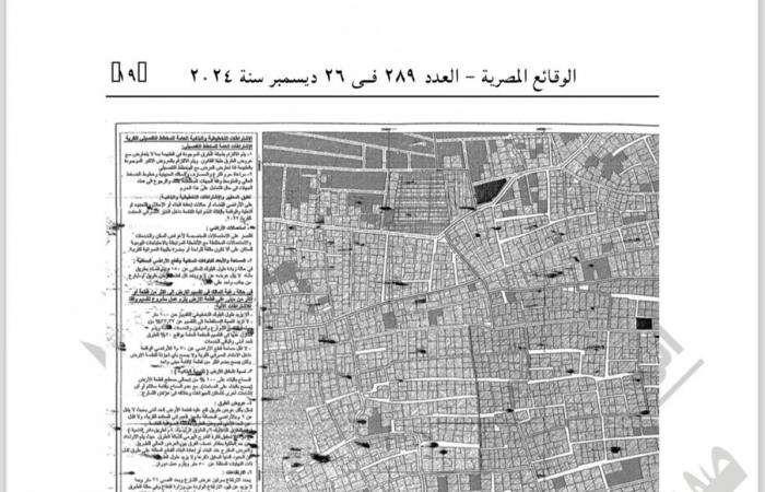 الجريدة الرسمية تنشر قرار محافظ الجيزة باعتماد المخطط التفصيلى لقرية البرمبل