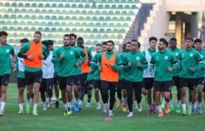 المصري يواصل استعداداته لسيراميكا فى الجولة السابعة بالدوري