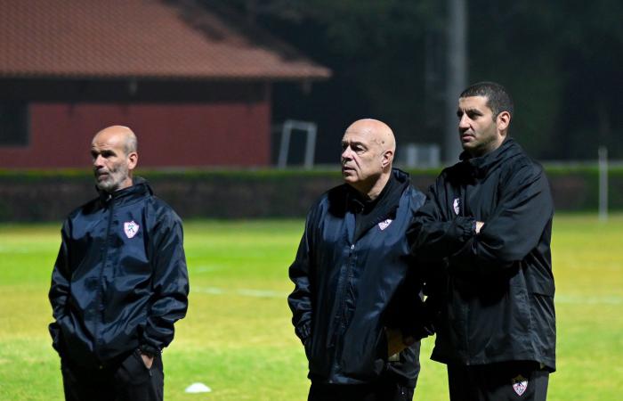 الزمالك يخوض مرانه الأخير قبل مواجهة المصرى على ملعب فندق الإقامة.. صور