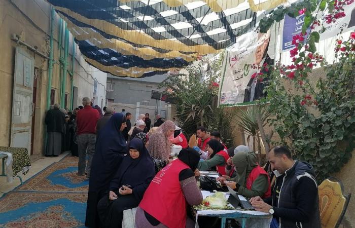 2800 مواطن استفادوا من القافلة المتكاملة المجانية بقرية نشا بنبروهالإثنين 06/يناير/2025 - 01:48 م
2800 مواطن استفادوا من القافلة المتكاملة المجانية بقرية نشا مركز نبروه