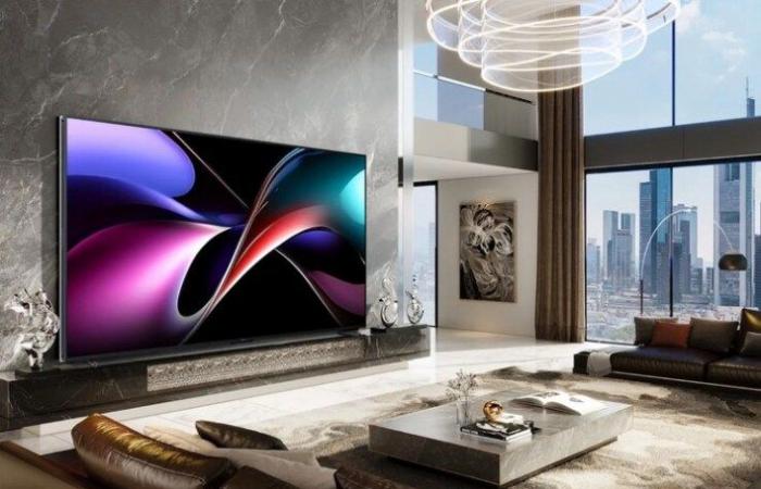 Hisense تكشف عن تلفاز MicroLED وMini-LED جديد بحجم 136 بوصة وسطوع 10000 نتس #CES2025