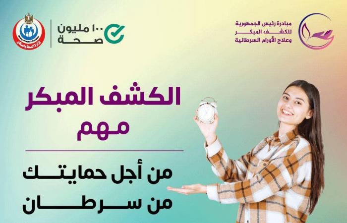 مبادرة الأورام السرطانية.. اكشف واحم نفسك من الإصابة