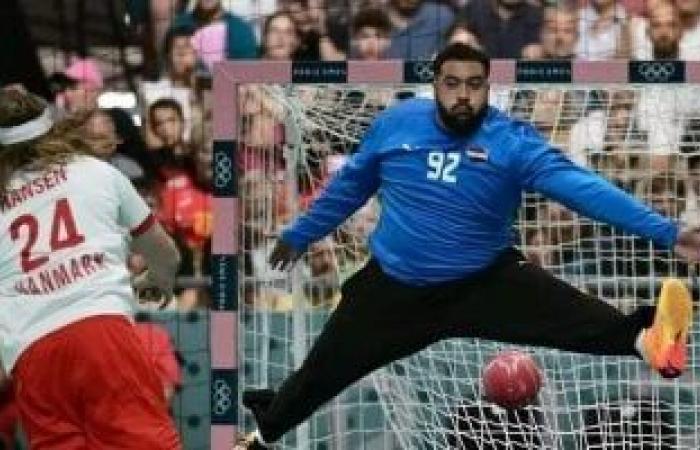 محمد على أفضل لاعب فى مباراة مصر وكرواتيا ببطولة العالم لكرة اليد