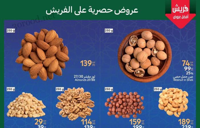 عروض كارفور مصر اليوم 22 يناير حتى 28 يناير 2025 عروض رمضان