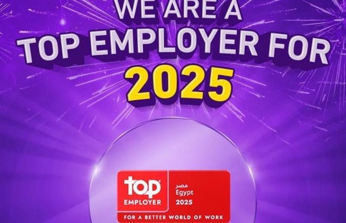 المصرية للاتصالات تحصد جائزة أفضل بيئة عمل "Top Employer" لعام 2025الخميس 23/يناير/2025 - 09:45 ص
حصدت الشركة المصرية للاتصالات الشركة الرائدة في مجال تقديم خدمات الاتصالات وتكنولوجيا المعلومات في مصر جائزة “Top Employer” لعام 2025، وذلك للمرة الثانية على التوالي.