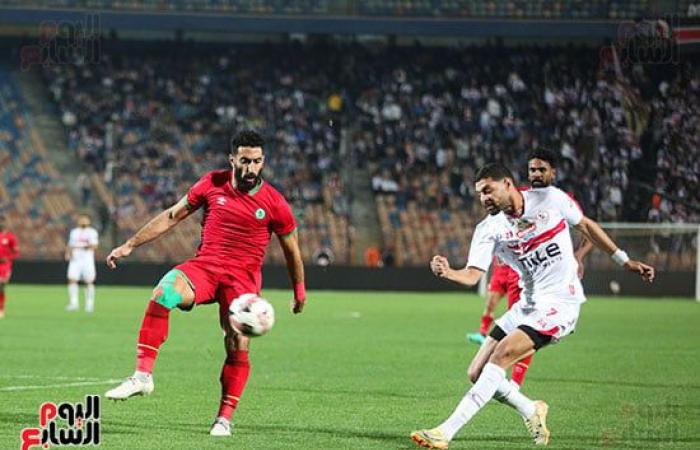 الزمالك يضغط ومودرن سبورت يحافظ على التعادل السلبى بعد 30 دقيقة