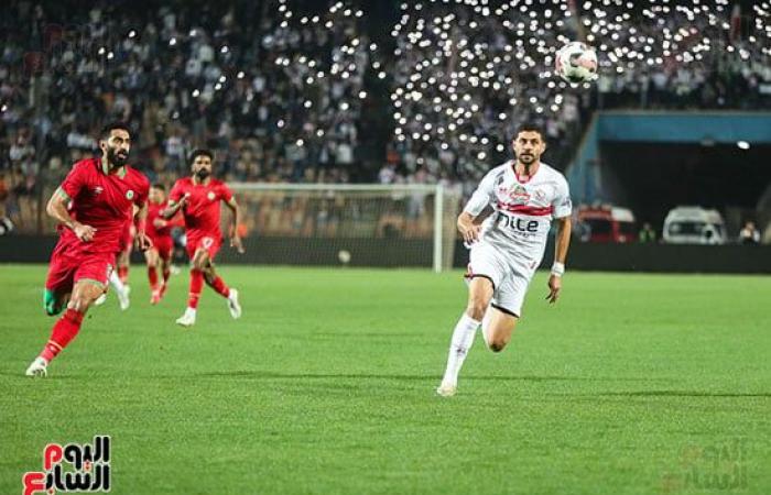 الزمالك يضغط ومودرن سبورت يحافظ على التعادل السلبى بعد 30 دقيقة