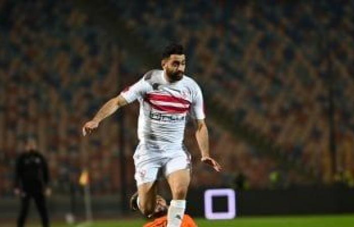 هشام فؤاد فى تدريب الزمالك لتعويض حمزة المثلوثى بعد إصابة الصليبى