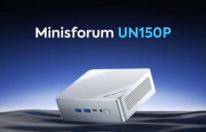 إطلاق الحاسب المصغر MINISFORUM UN150P بمعالج Intel Twin Lake وسعر اقتصادي