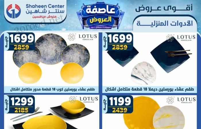 عروض سنتر شاهين اليوم 30 يناير حتى 5 فبراير 2025 عاصفة العروض